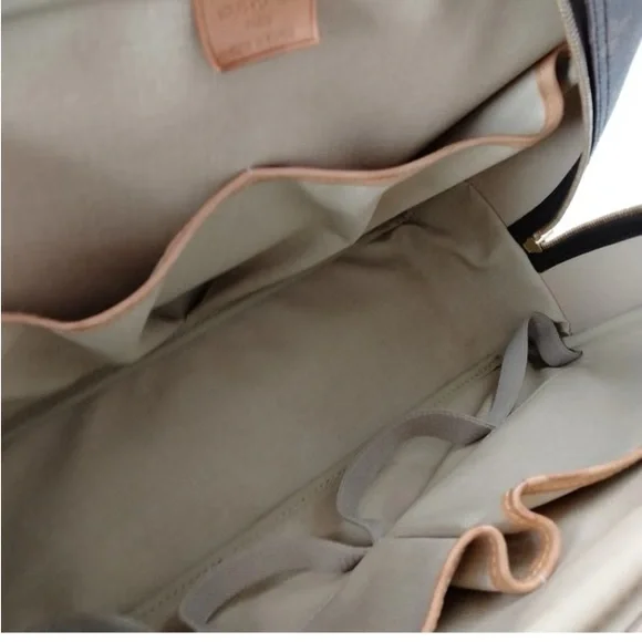 Louis Vuitton Handbag Deauville monogram GM Brown - Picture 5 of 7